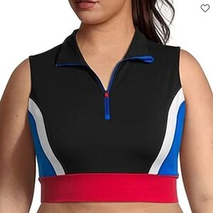 Sports Illustrated Sleeveless Active Crop Top